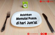 Memulai Puasa di Hari Jum'at