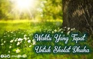 Waktu Yang Tepat Untuk Sholat Dhuha