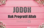 Jodoh, Hak Progratif Allah