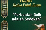 Hadits : Perbuatan Baik adalah Sedekah