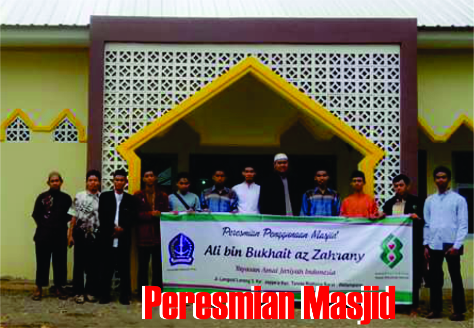 Yaji Resmikan Mesjid ketiga