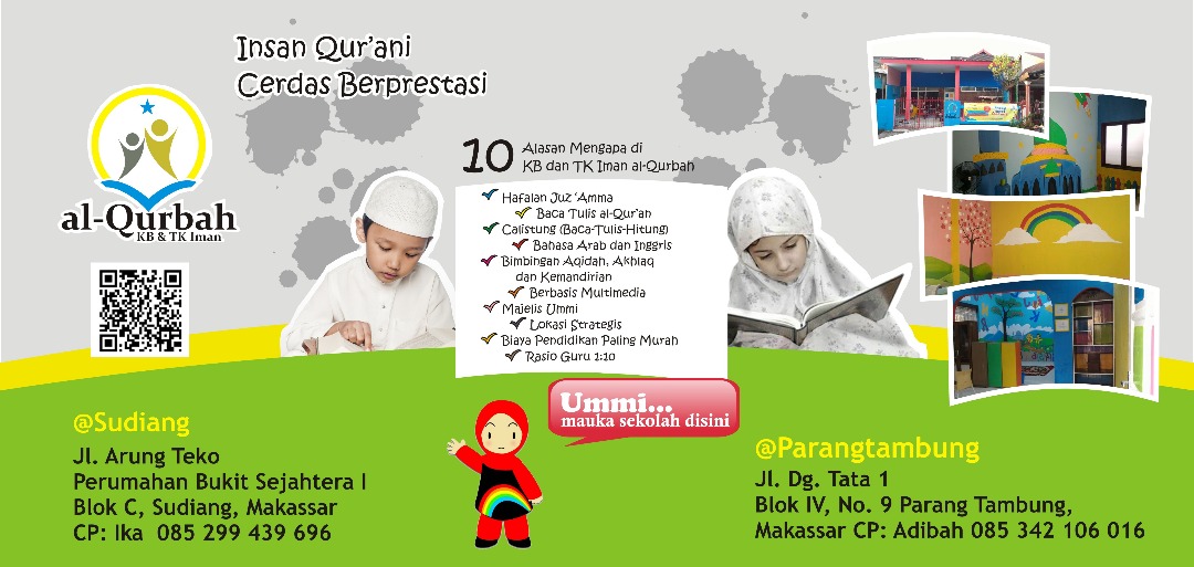 YAJI Buka KB dan TK Al Qurbah Di Makassar