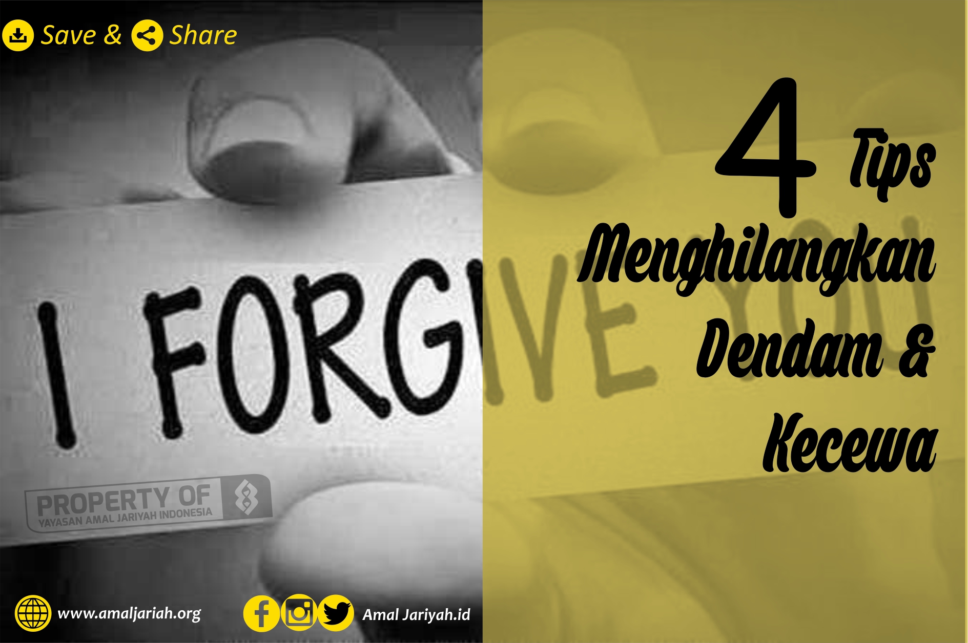 4 Tips Menghilangkan Dendam & Kecewa