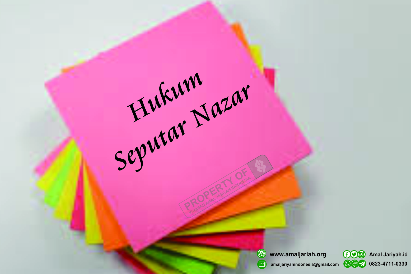 Hukum Seputar Nazar