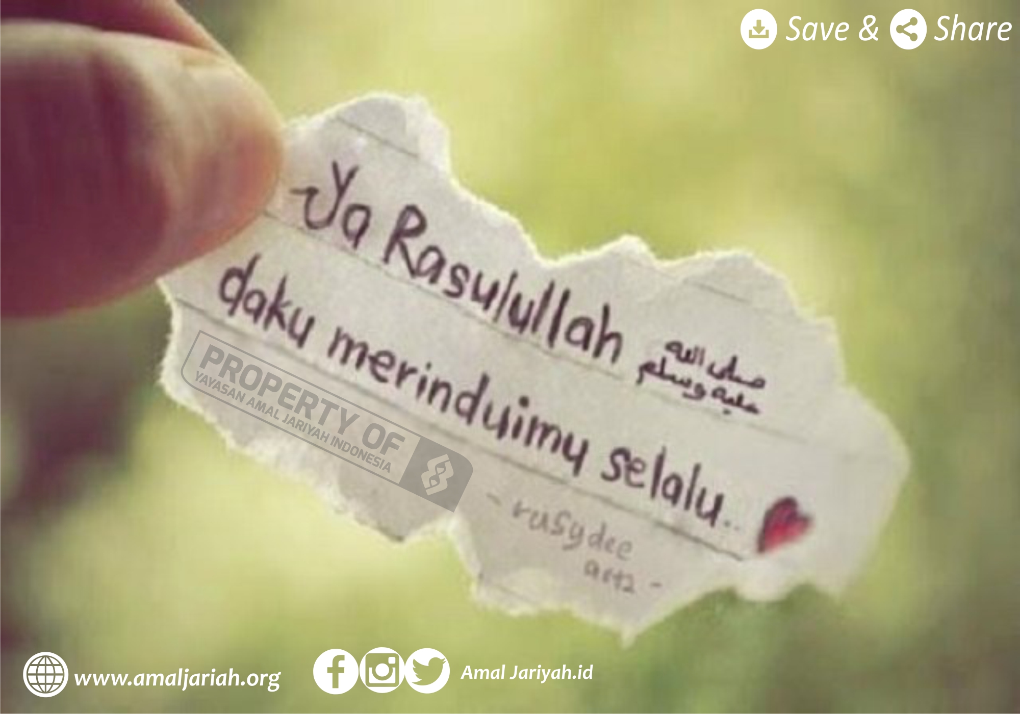 Kewajiban Terhadap Rasulullah
