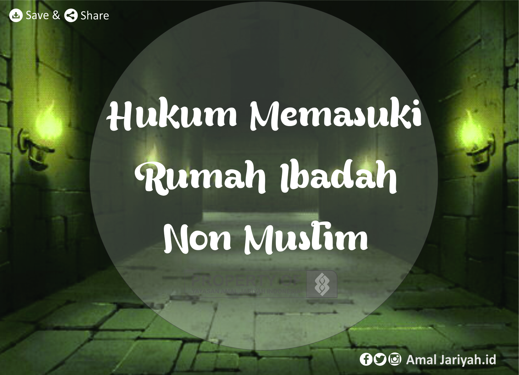 Hukum Memasuki Rumah Ibadah Non Muslim