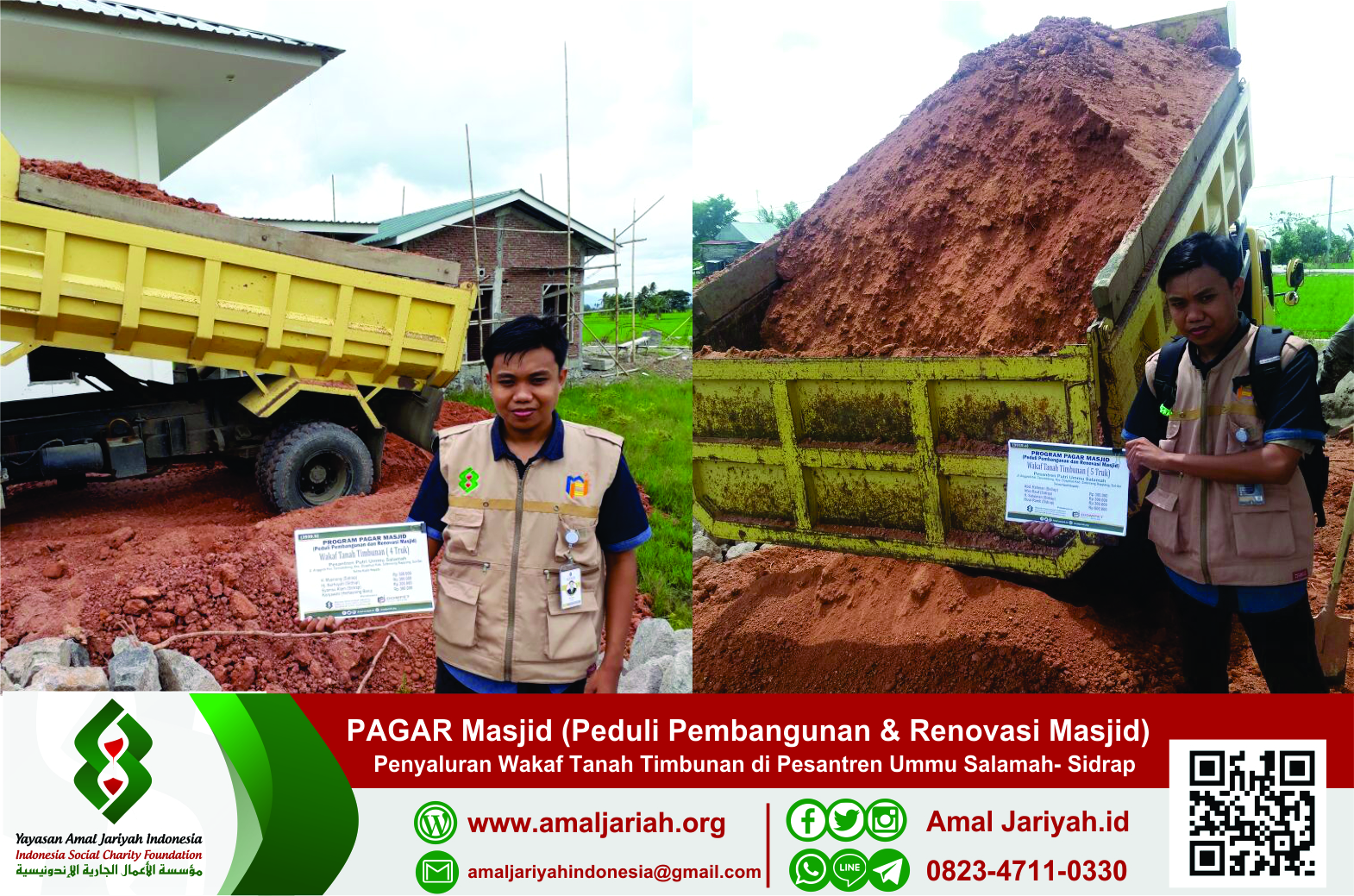 DPM: Donasi Wakaf Tanah Timbunan Kembali Disalurkan