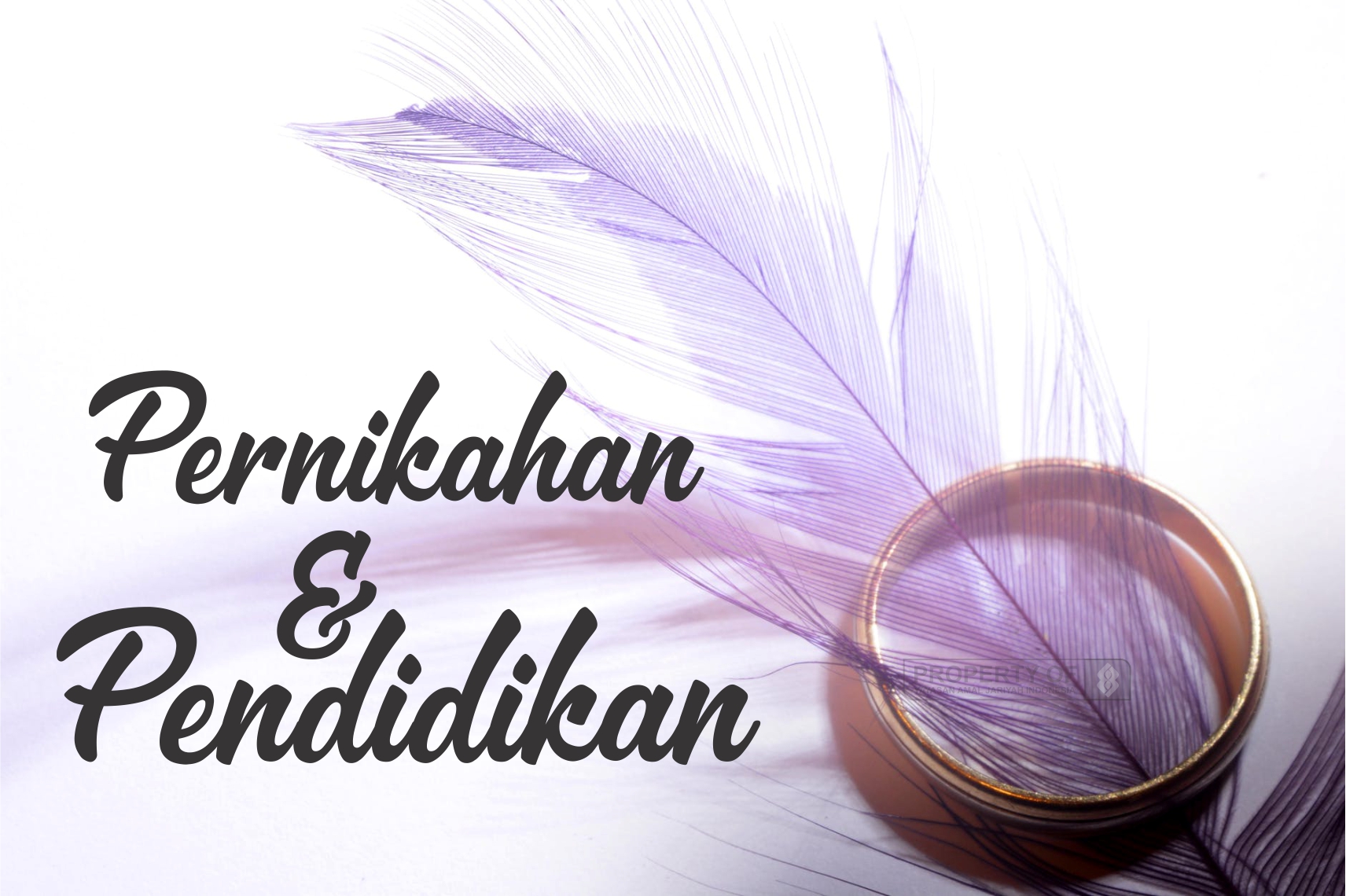 Pernikahan dan Pendidikan